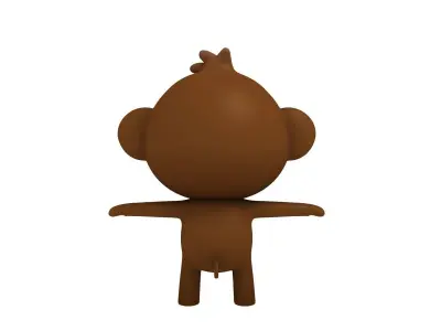 Little Monkey 3D model