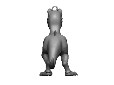 dinosaur pendant 3D print model