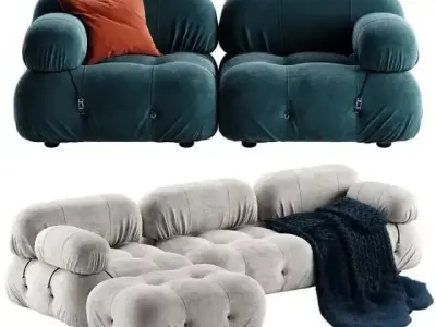 Camaleonda Sofa High-Quality 3D Model 3D model