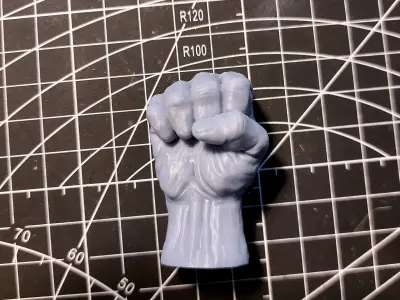 Fist Gesture 3D print model