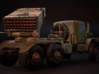 BM21 asset for Unreal Engine 5  Low-poly 3D model