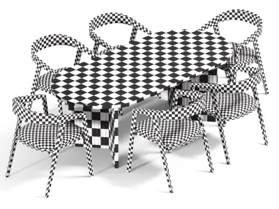 Italia Table 3D model