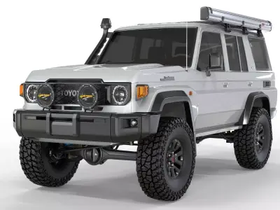 Toyota Land Cruiser LC70 2024  3D model