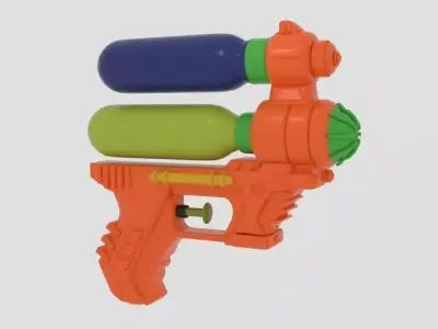  6-Inch Water Guns  3D model