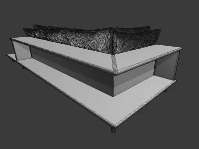 Minimalist Sofa  3D model