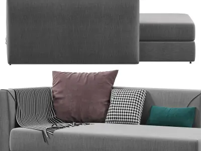 Night  Day Sofa By Bodema 3D model