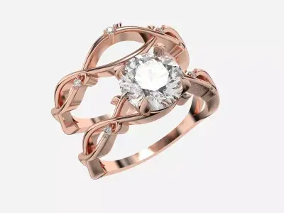 diamond Ring 3D print model