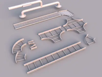 cable tray 3D model