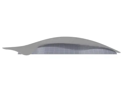 Gallery of London Aquatics Centre 3D model