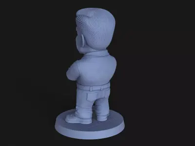 Chip Foose Chibi 3d Print 3D print model