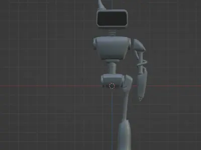 Robot Free 3D model 2