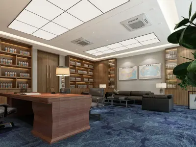 Office Interior  3D model