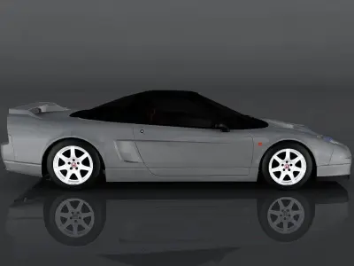 Honda NSX-R Low-poly 3D model
