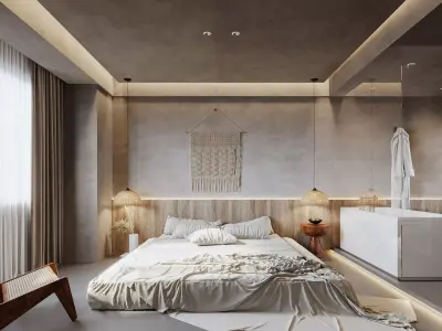  Bedroom interior 25 3D model