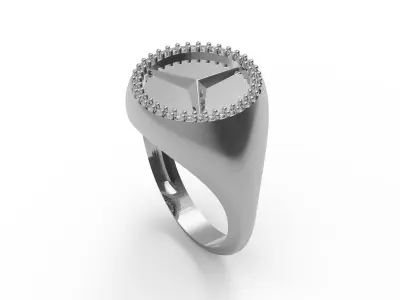 Benz ring 3D print model
