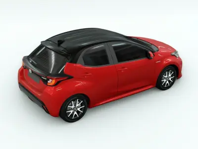 Toyota Yaris 2021 3D model