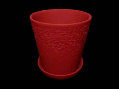 Flower Pots Collection 3D print model