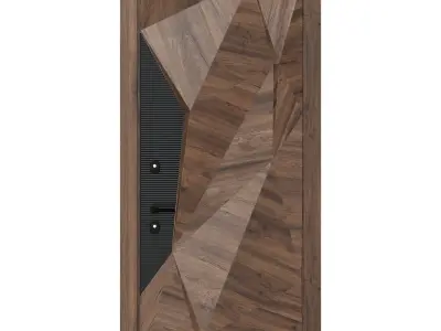 Lambo Door Low-poly 3D model