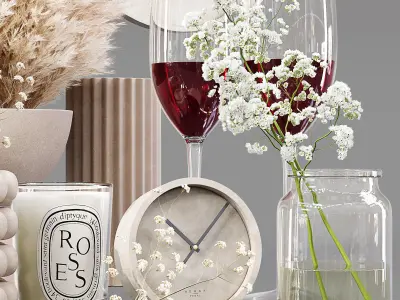 Decorative Set 094 3D model