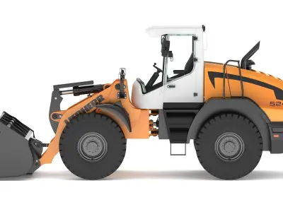 Liebherr L 524 Wheel Loader 3D model