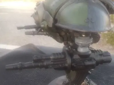 AUTOMATIC RIFLE CANNON FOR QUESTING KNIGHTS Free 3D print model