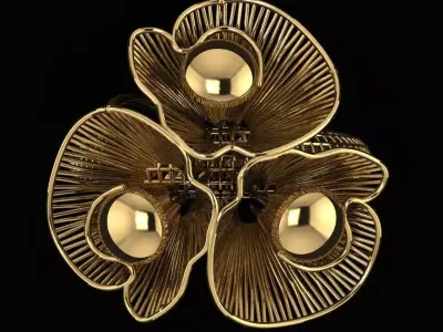 Turkish  Ring 3D print model