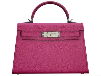 Woman Handbag Low-poly 3D model