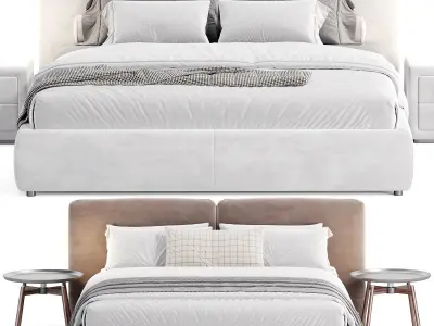 Magenta bed 3D model