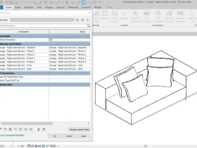 Escape - Right and left arm by Artefacto 3D model