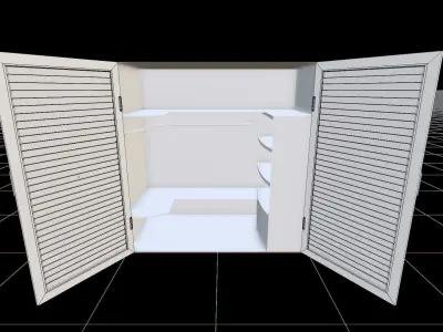 Dressing placard 3D model