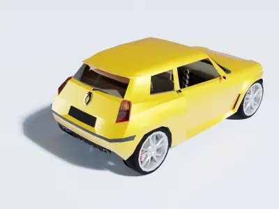 Renault 5 Maxi - concept 3D model