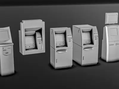 City Street Diorama Pack 3D print model