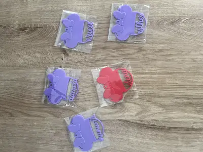 ornament minnie y mickey  3D print model