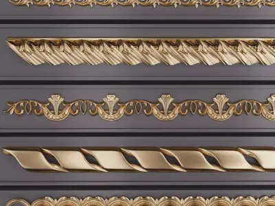 Trim Ornament 123 3D model