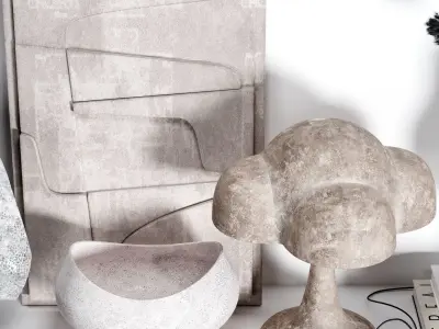 Decorative set 22  101cph 3D model