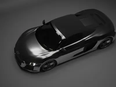 Audi R8 Spyder 2017 3D model