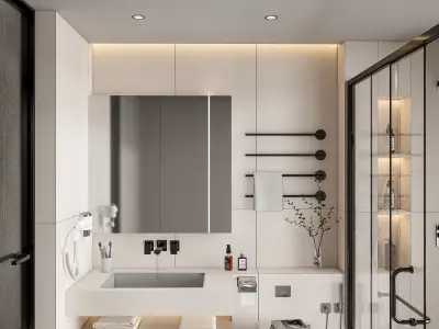 Bathroom 26 3D model