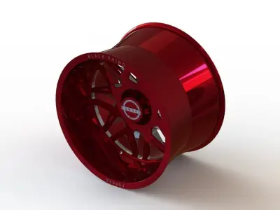 Cast rim BLACK RHINO - TWISTER 3D model