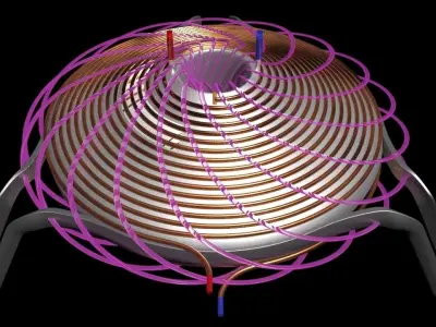 Electro Magnetic Induction Heater - Steam Engine  - Concept 3D model