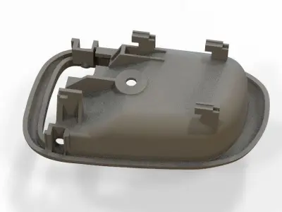Car Door Handle 3D print model