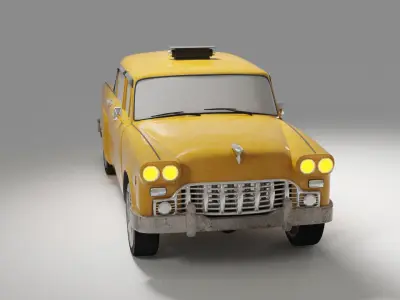 NYC Taxi car 3D model 3D model