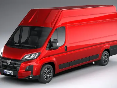 Peugeot Boxer L4H3 2024 3D model