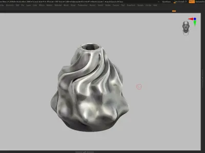 vase pot planter 3d print 851 3D print model