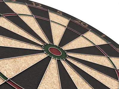 Dart Board 3D model