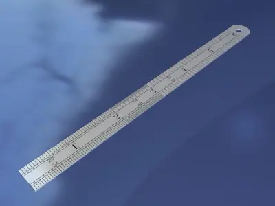 Engineering Scale Low-poly 3D model