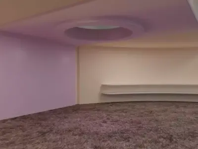 Modern Showroom Interior and Exterior Complete 3D Low-poly 3D model