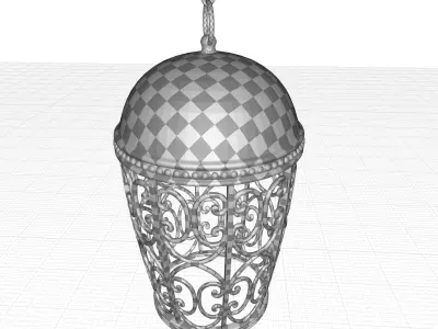 Claverack Outdoor Pendant 3D model