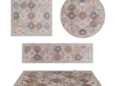 Rugs No 999 Low-poly 3D model