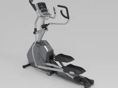 Vision Fitness XF40 Elliptical Machine 3D model