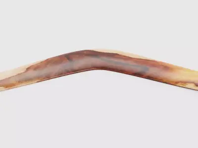 -Boomerang V1- Low-poly 3D model